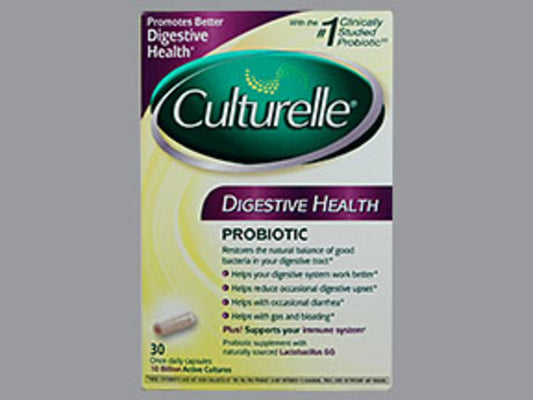Culturelle Digestive Daily Probiotic Vegetarian Capsules 30ct