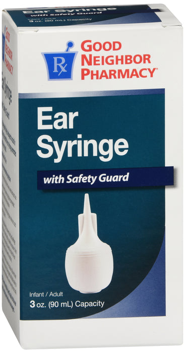 Ear Syringe with Safety Guard 3oz