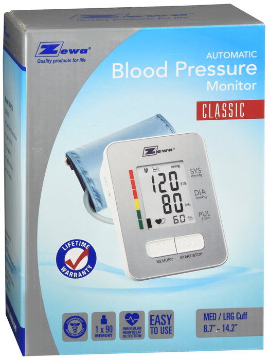 Zewa Automatic Model 8 Piece Blood Pressure Monitor