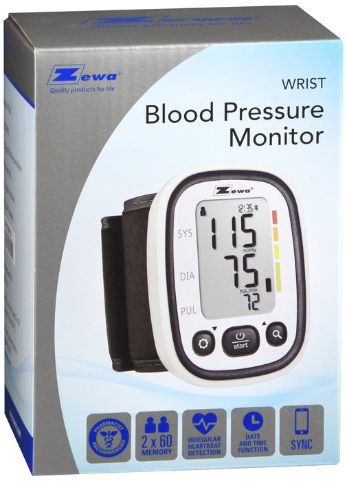 ZEWA BLOOD PRESSURE MONITOR WRIST