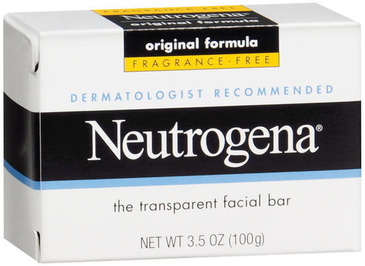 Neutrogena Original Fragrance-Free Gentle Facial Cleansing Bar 3.5oz
