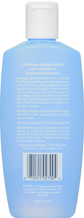 Neutrogena oil free toner deals ingredients