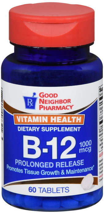 Vitamin B-12 1000mcg Tablets 60ct – Sutter Pharmacy